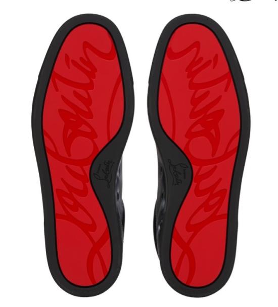 26FW 크리스챤 루부탱 스니커즈 3260290 B030 BLACK WHITE - CHRISTIAN LOUBOUTIN