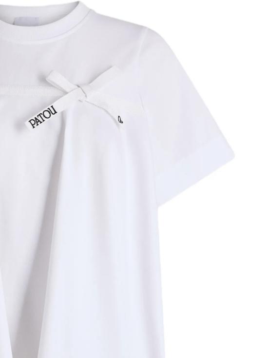26FW 파투 반팔 티셔츠 JE259 9990001W WHITE - PATOU