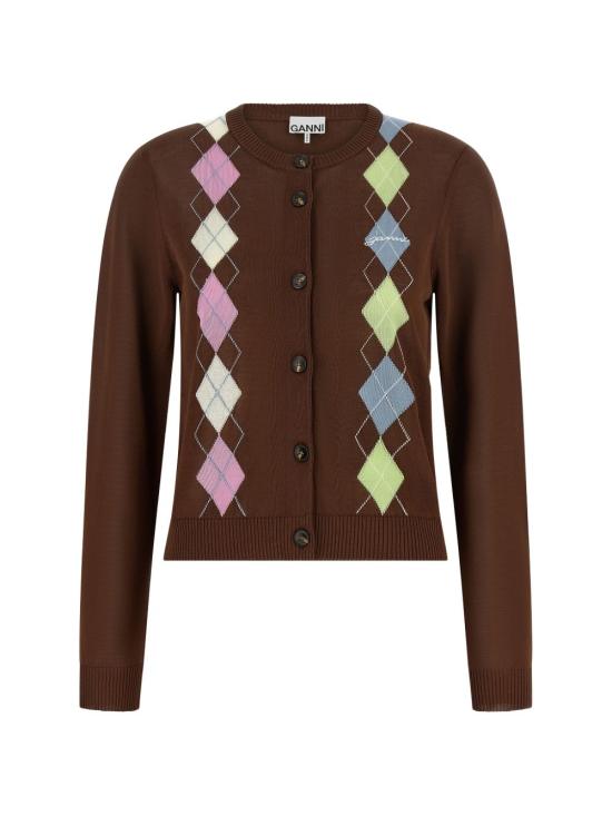 26FW 가니 스웨터 A1160009 05H TIRAMISU