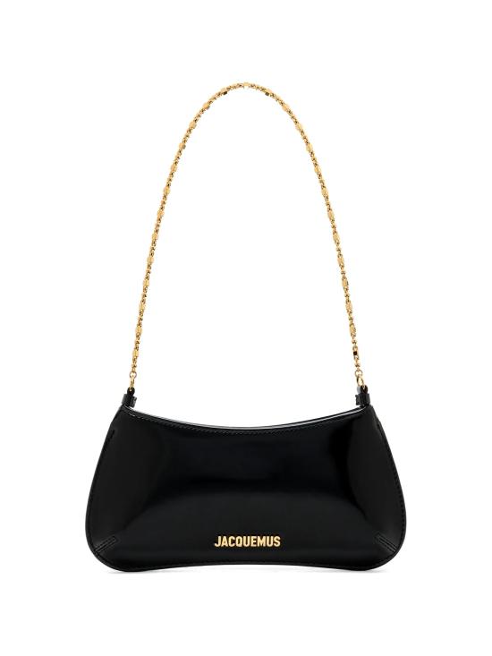 26FW 자크뮈스 쁘띠 비주 체인 숄더백 BAW00404BC18A01 990 Black