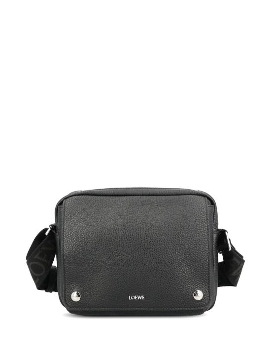 26FW 로에베 페블 메신저 백 BANBA73X07 1100 Black