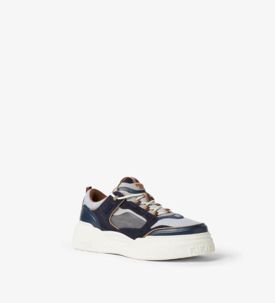 26FW 펜디 스니커즈 7E1929 AY1YF1WPM BLUEB GREY TABAC - FENDI