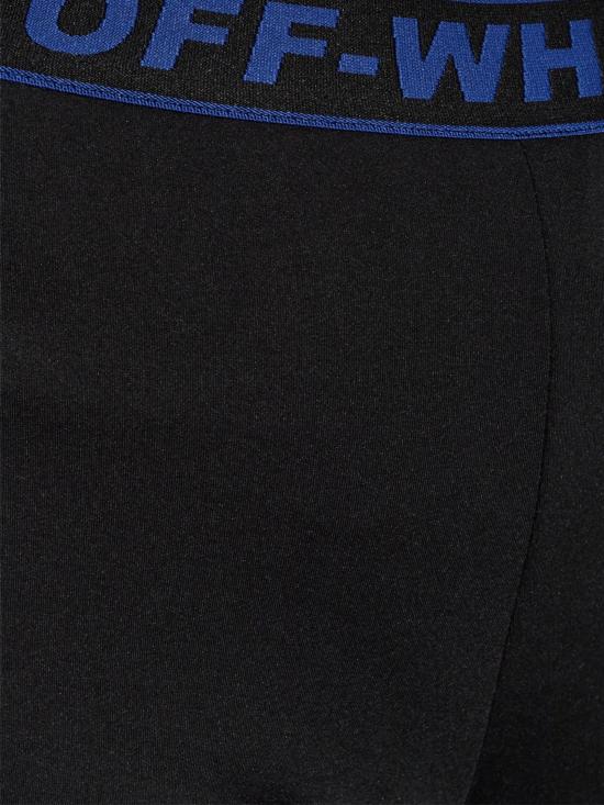 26FW 오프화이트 스트레이트 팬츠 2FH00363B W013 Black Electric Blue - OFF WHITE