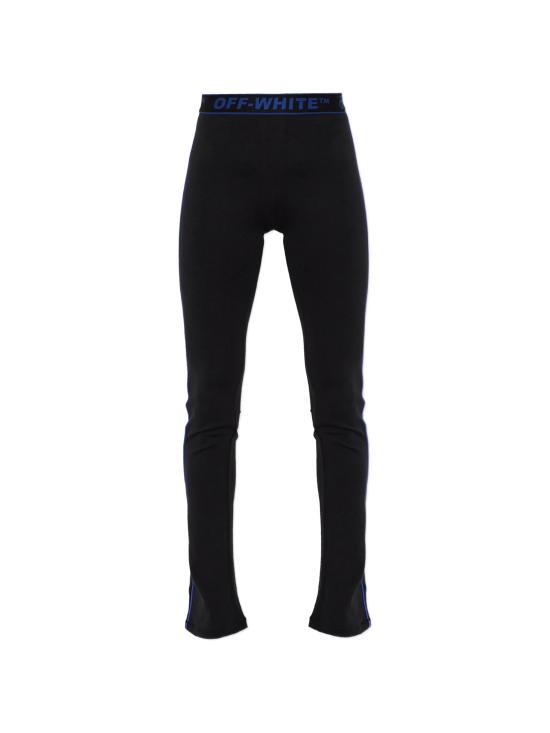 26FW 오프화이트 스트레이트 팬츠 2FH00363B W013 Black Electric Blue