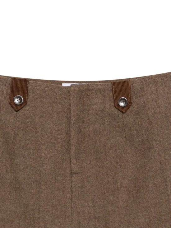 26FW 엘레 숏 스커트 EFW260015 MARRONE - ELEH
