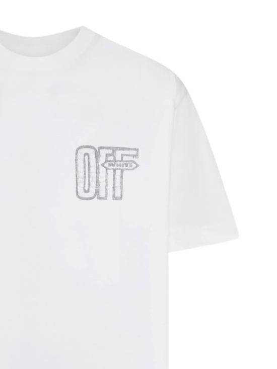 26FW 오프화이트 반팔 티셔츠 44MAA120F26J00Y 100 White - OFF WHITE