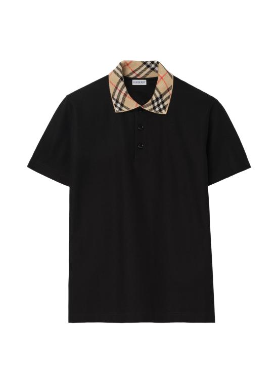 26FW 버버리 폴로 티셔츠 8126965 X Black