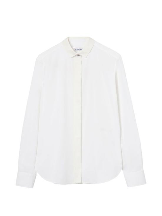 26FW 버버리 셔츠 8126632 X OPTICAL WHITE