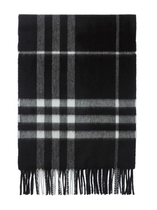 26FW 버버리 체크 캐시미어 스카프 8094741 X BLACK CALICO - BURBERRY