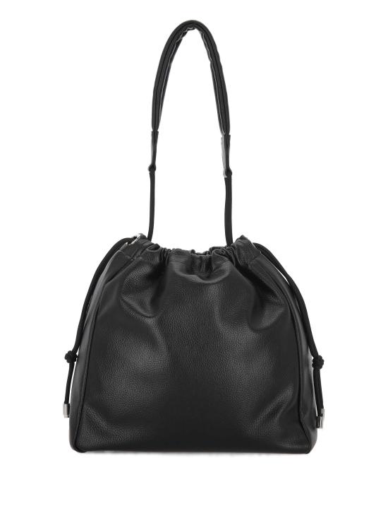 26FW 비비안웨스트우드 그레인 레더 메탈 오르브 토트백 4C020004U S000DN403 Black - VIVIENNE WESTWOOD
