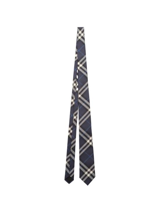 26FW 버버리 넥타이 8129045 X NAVY BLUE CHECK
