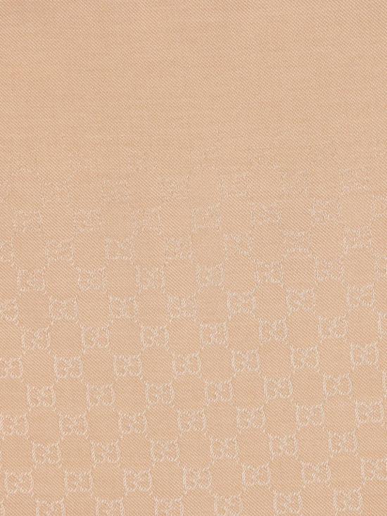 26FW 구찌 GG 울 스카프 8485073G2009878 CAMEL IVORY - GUCCI