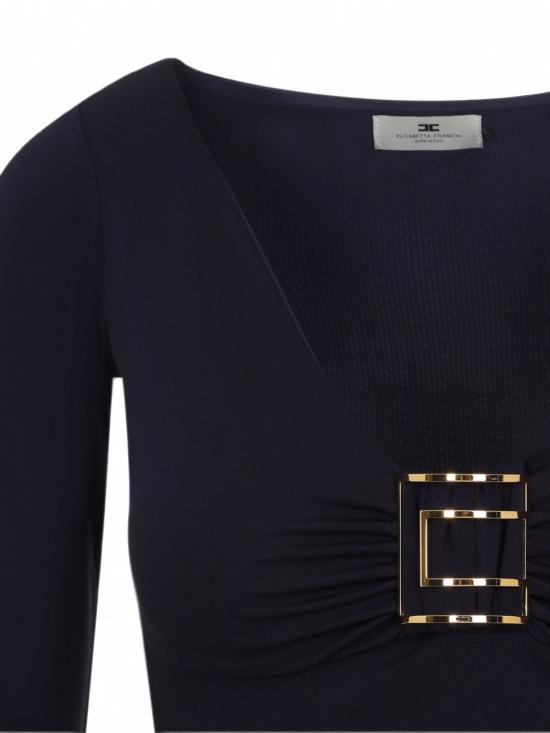 26FW 엘리자베타프랜치 셔츠 MD00567E2 H88 BLU NOTTE - ELISABETTA FRANCHI