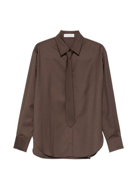 26FW 더프랭키샵 셔츠 CHFS22839200 BROWN