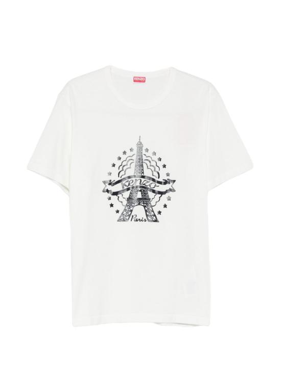 26FW 겐조 반팔 티셔츠 FG65TS1664SG 02 WHITE