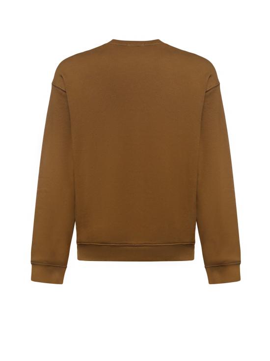 26FW 라코스테 루즈핏 크루넥 풀오버 SH7745 DPD BROWN - LACOSTE