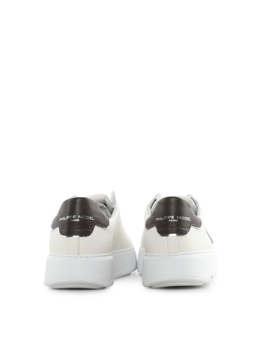 26FW 필립모델 스니커즈 BTLU VZ01 WHITE BROWN - PHILIPPE MODEL