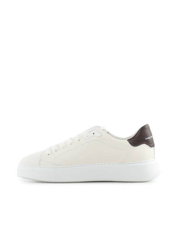 26FW 필립모델 스니커즈 BTLU VZ01 WHITE BROWN - PHILIPPE MODEL