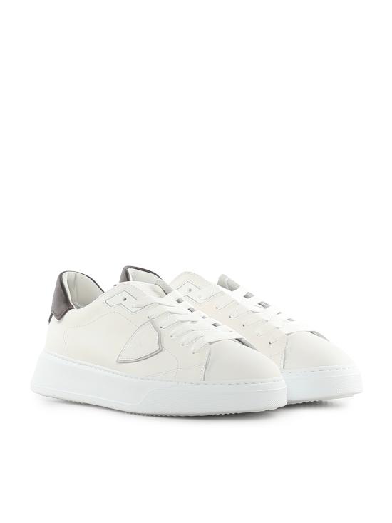 26FW 필립모델 스니커즈 BTLU VZ01 WHITE BROWN - PHILIPPE MODEL
