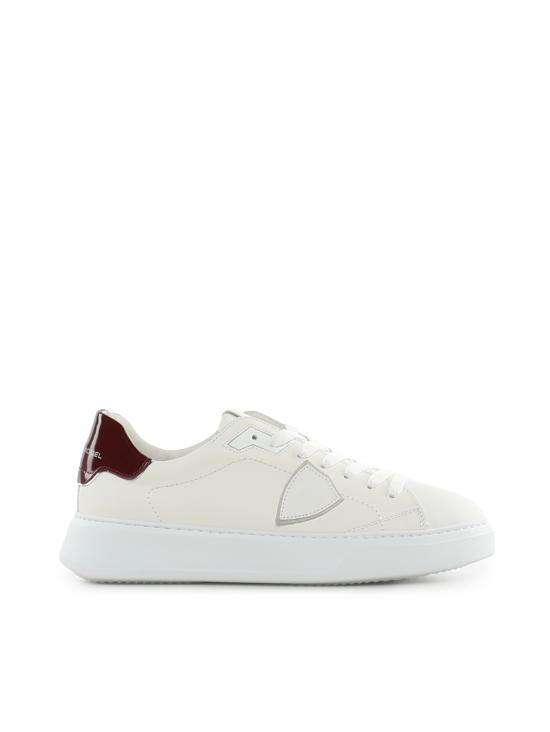 26FW 필립모델 스니커즈 BTLU V020 White bordeaux