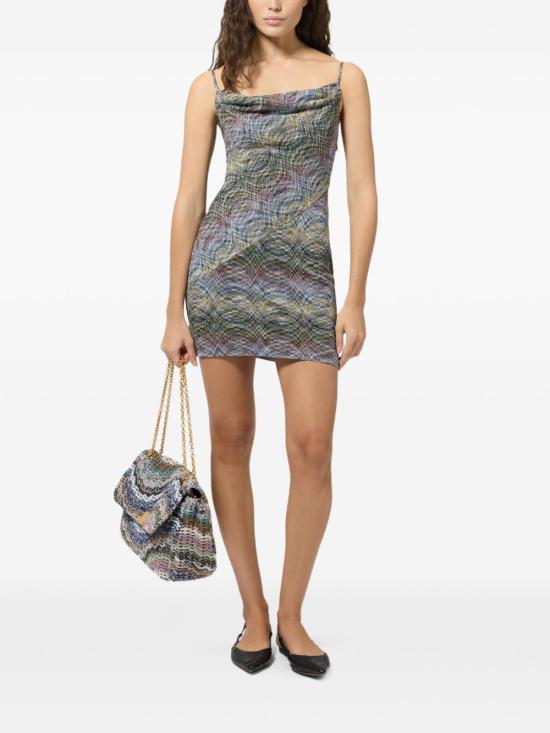 26FW 미소니 미디 원피스 DS26WG22BR015S SMSON Multicolor - MISSONI