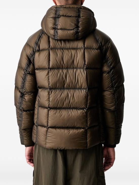 26FW 씨피 컴퍼니 D.D. 쉘 후드 다운 퍼퍼 자켓 21CMOW702A110416A 683 GREEN - C.P. COMPANY
