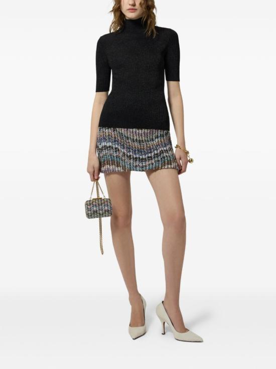 26FW 미소니 숏 스커트 DS26WH09BC006C SMSOS MULTICOLOR - MISSONI