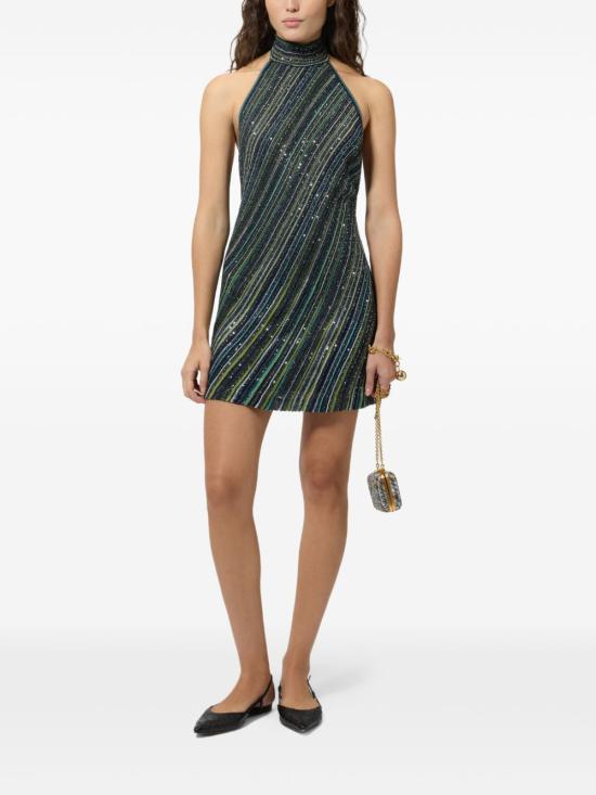 26FW 미소니 미디 원피스 DS26WG2BBK01J8 S616T Green - MISSONI