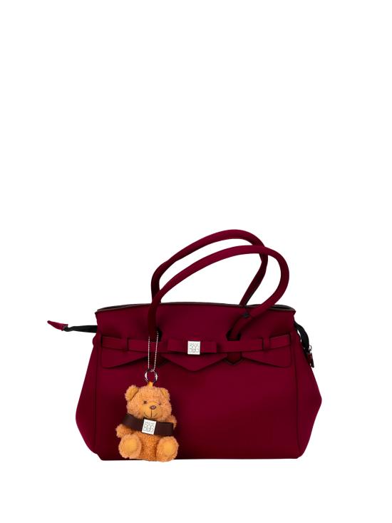 26FW Save My Bag 가방 MISS L LYCRA TEDDYPRUGNA