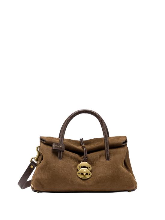 26FW 자넬라토 토트백 069120 S 0070000Z1164 BROWN TARTUFO DI NORCIA