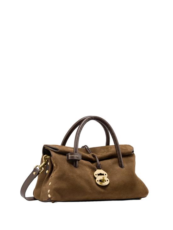 26FW 자넬라토 토트백 069120 S 0070000Z1164 BROWN TARTUFO DI NORCIA - ZANELLATO