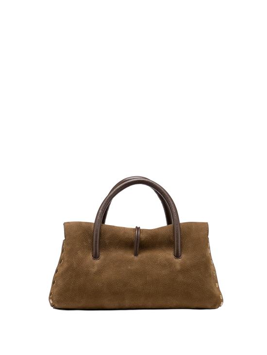 26FW 자넬라토 토트백 069120 S 0070000Z1164 BROWN TARTUFO DI NORCIA - ZANELLATO