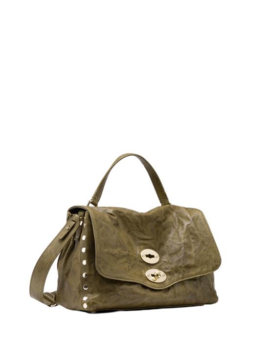 26FW 자넬라토 토트백 068000 S 2320000Z0173 GREEN OLIVA GIARAFFA - ZANELLATO