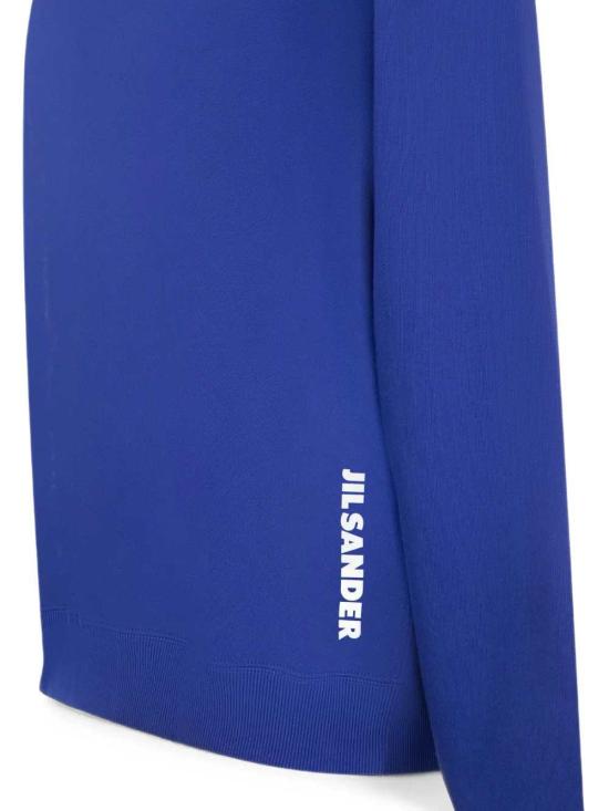 26FW 질샌더 후드 티셔츠 J22GU0166J20128 427 BLUEBELL - JIL SANDER
