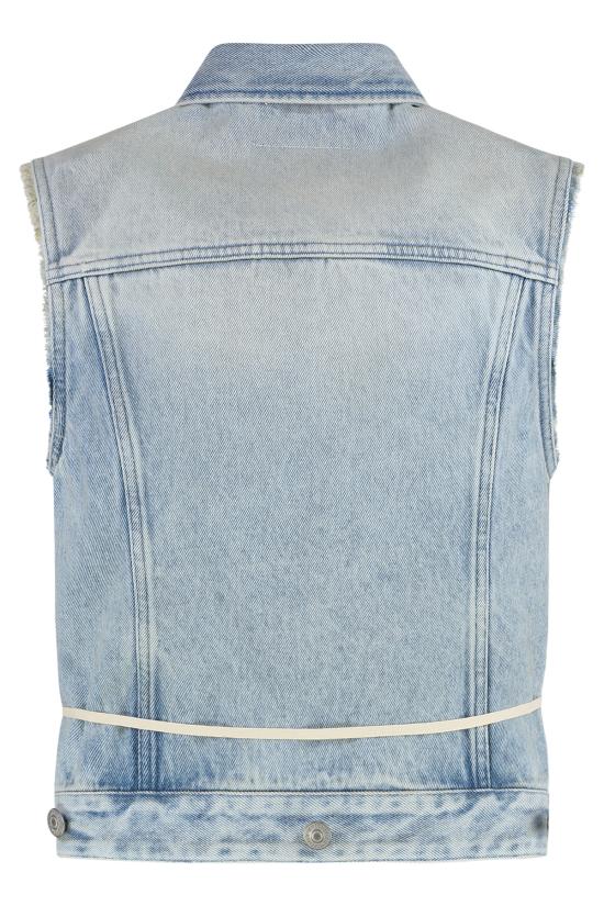  MM6 메종마르지엘라 데님 팬츠 Mm6 메종 마르지엘라 데님 드레스 미디엄 블루 - MM6 MAISON MARGIELA