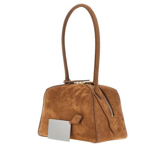 26FW 알라이아 토트백 AA1L1012CA214 Brown - ALAIA