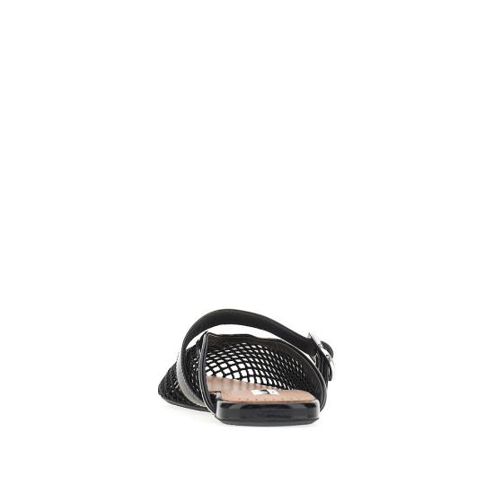 26FW 알라이아 플랫 슈즈 AA3A1035A028PATENT Black - ALAIA