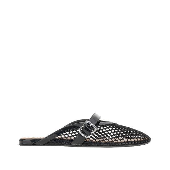 26FW 알라이아 플랫 슈즈 AA3A1035A028PATENT Black