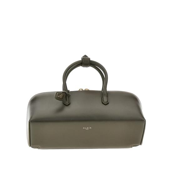 26FW 알라이아 카무플라주 델타 백 스몰 백 AA1L1015I255 Green