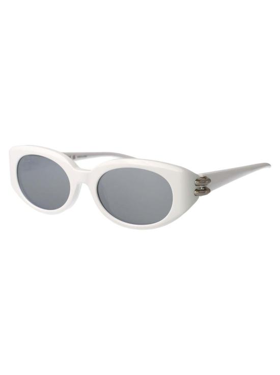  알렉산더 맥퀸 안경 AM0469 S 선글라스 화이트/화이트/실버 - ALEXANDER MCQUEEN