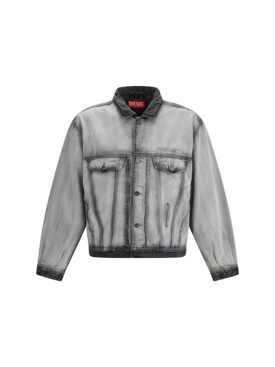  디젤 데님 자켓 D 덴버 데님 재킷 그레이 - DIESEL
