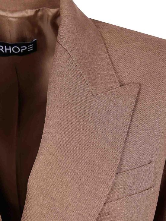 25FW 닥터 호프 수트 자켓 4731433443 BROWN - DR HOPE