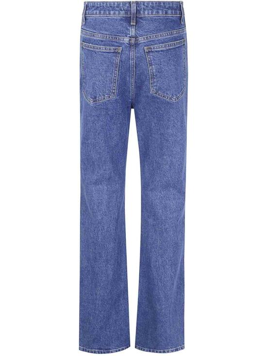 25FW 케이트 스트레이트 팬츠 1032069069 Blue - KHAITE
