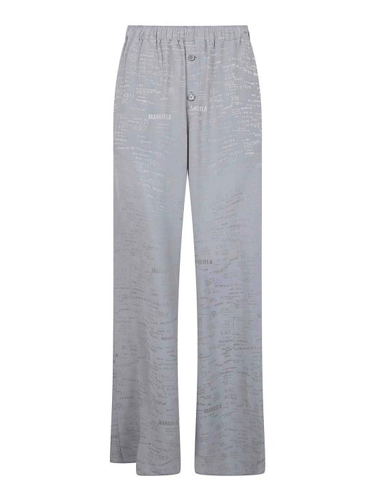 25FW MM6 메종마르지엘라 와이드레그 트라우저 S52KA0529M35737001J Grey