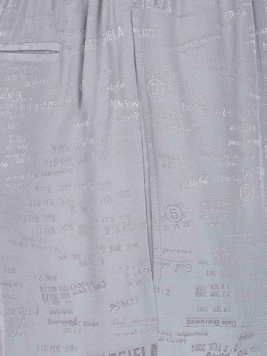 25FW MM6 메종마르지엘라 와이드레그 트라우저 S52KA0529M35737001J Grey - MM6 MAISON MARGIELA