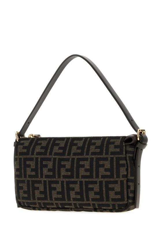 26FW 펜디 FF 자카드 지퍼 탑 스몰 숄더백 8BS123B17A F14YN TABMREBANO - FENDI