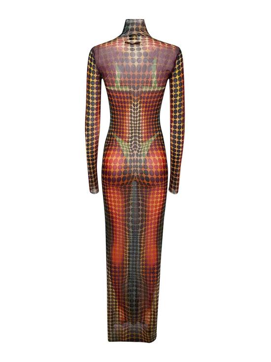 25FW 장 폴 고티에 터틀넥 2601WDR131M018P155060 Orange - JEAN PAUL GAULTIER