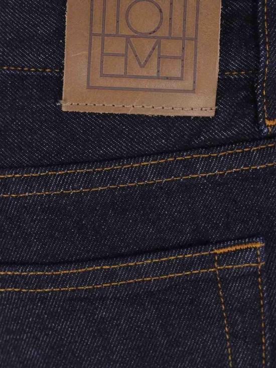 25FW 토템 로우 스트레이트 데님 풀 랭스 팬츠 252WRB0270FB0045299 Blue - TOTEME