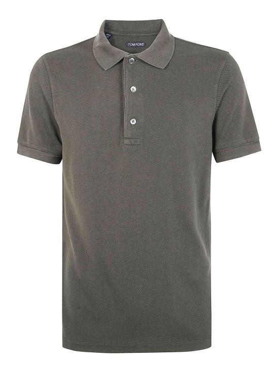 25FW 톰포드 폴로 티셔츠 JPS011JMT013MILITARY Green
