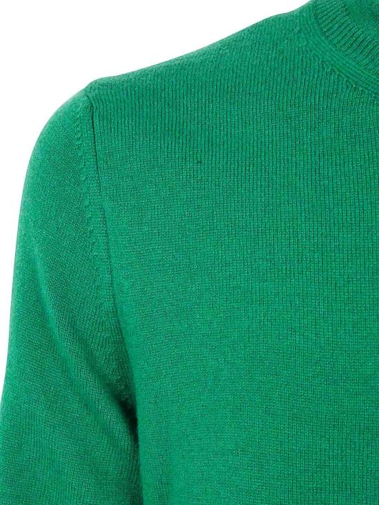 25FW 꼼데가르송 라운드 넥 울 스웨터 FPN0072 Green - COMME DES GARCONS